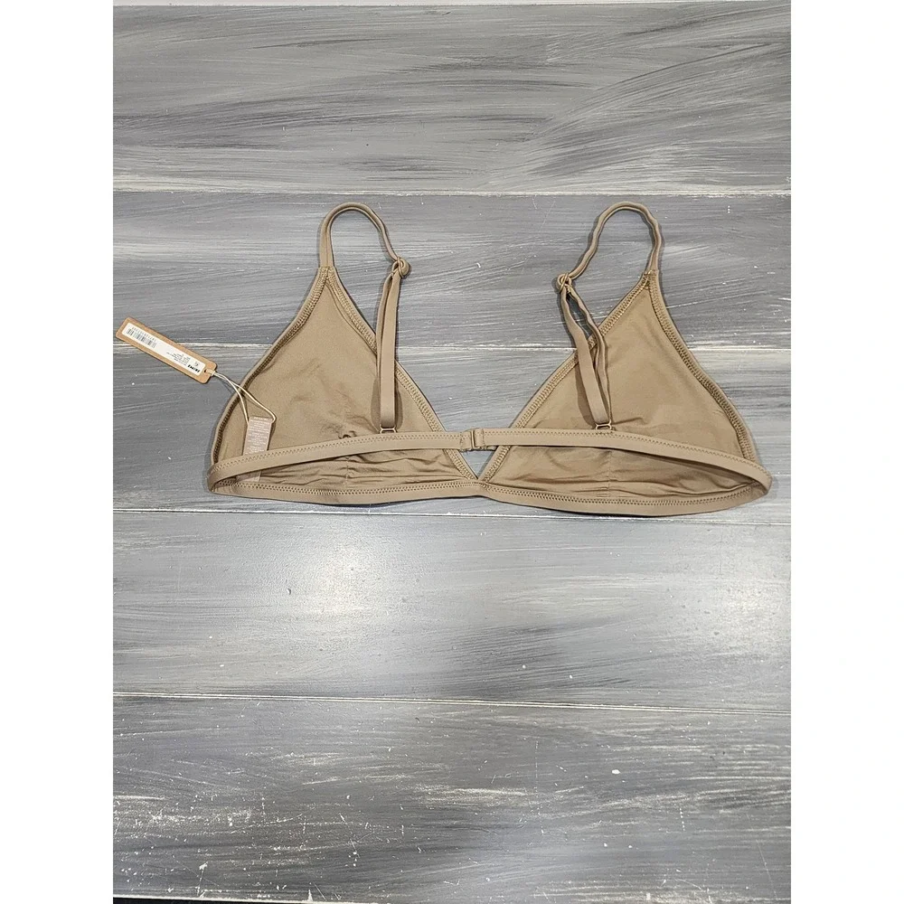 SKIMS Swim Adjustable Triangle Top Desert Tan Size 2X NWT Swim Top
